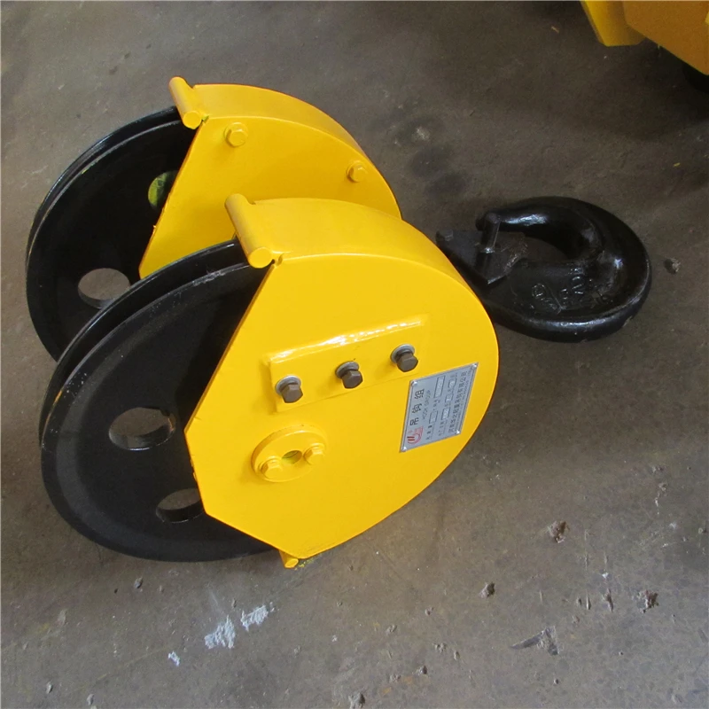 

Crane Parts 5ton 10ton Travelling Block and Hook Price