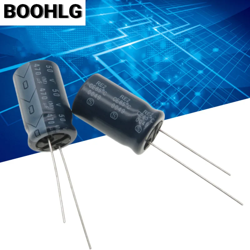 

10PCS 470UF 50V ELNA Fever Electrolytic Capacitor 50V 470UF 12.5X20 RE2