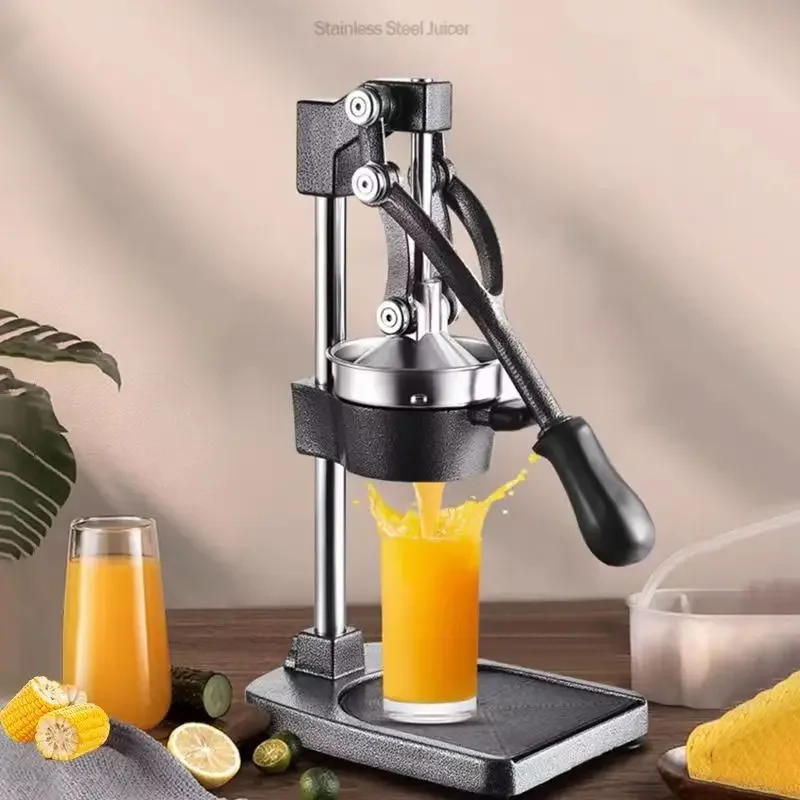 Stainless steel manual juicer Watermelon lemon orange Juicer Flat mouth juicer