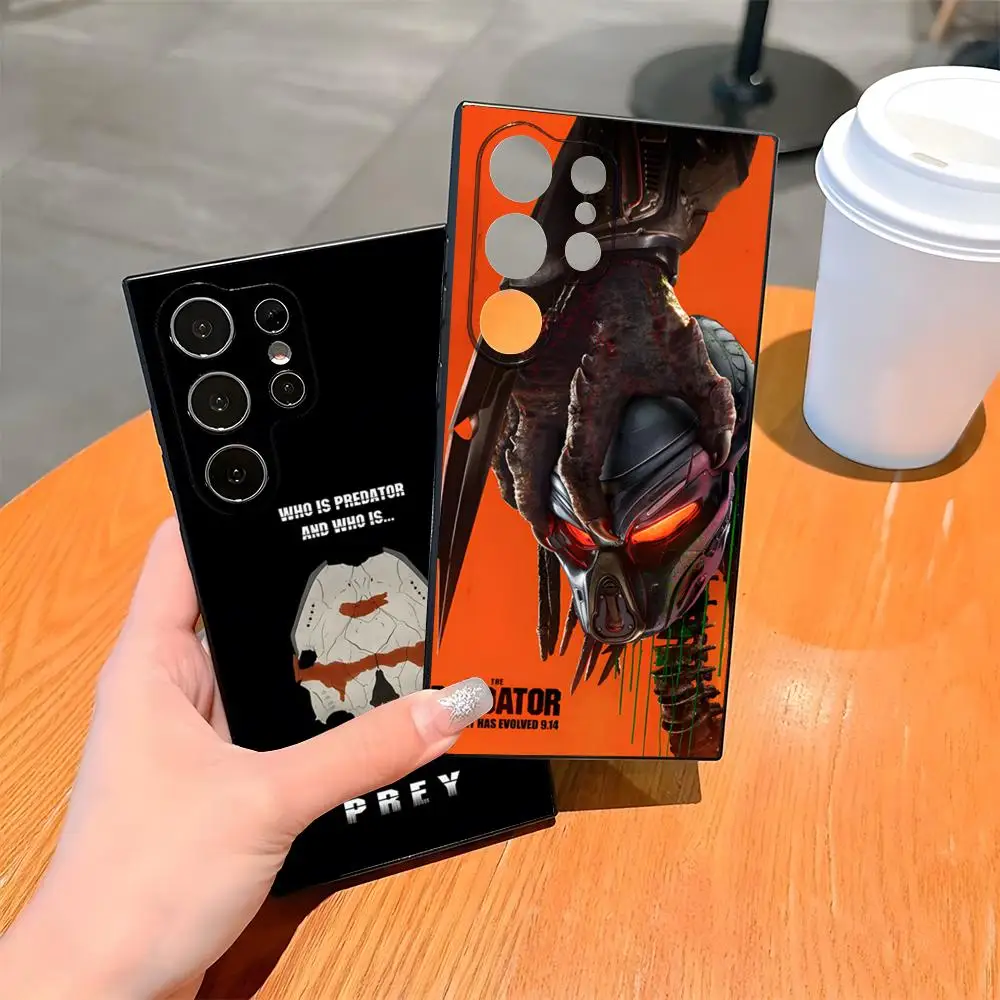 Movie P-Predator Phone Case For Samsung S25 Ultra S24 S23 Fe S22 S20 S21 Plus A54 A34 A53 A16 Back Cover