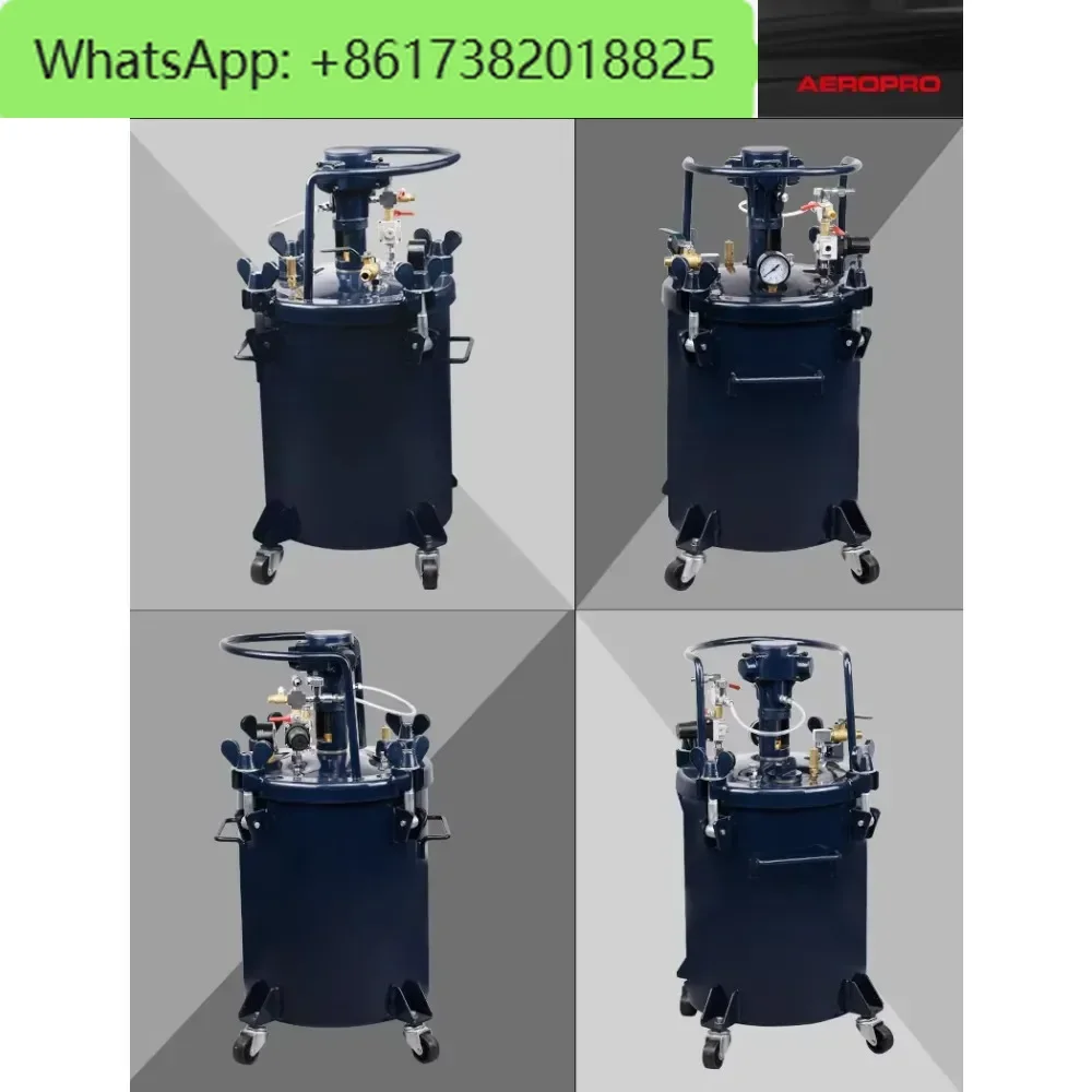 R8363A 20-litrowy zbiornik ciśnieniowy na farbę do 30 psi, automatyczny inteligentny zbiornik na farbę