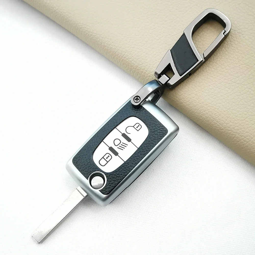 Hot Sale TPU Key Holder Cover For Citroen C2 C3 C4 Picasso Xsara Berlingo C5 C6 C8 For Peugeot 3 Buttons Remote Protect Case