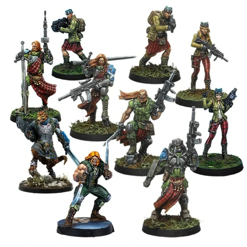 Adriana Reloaded Version 10 Characters, Cast Resin Model Kit, Resin Model, Unpainted