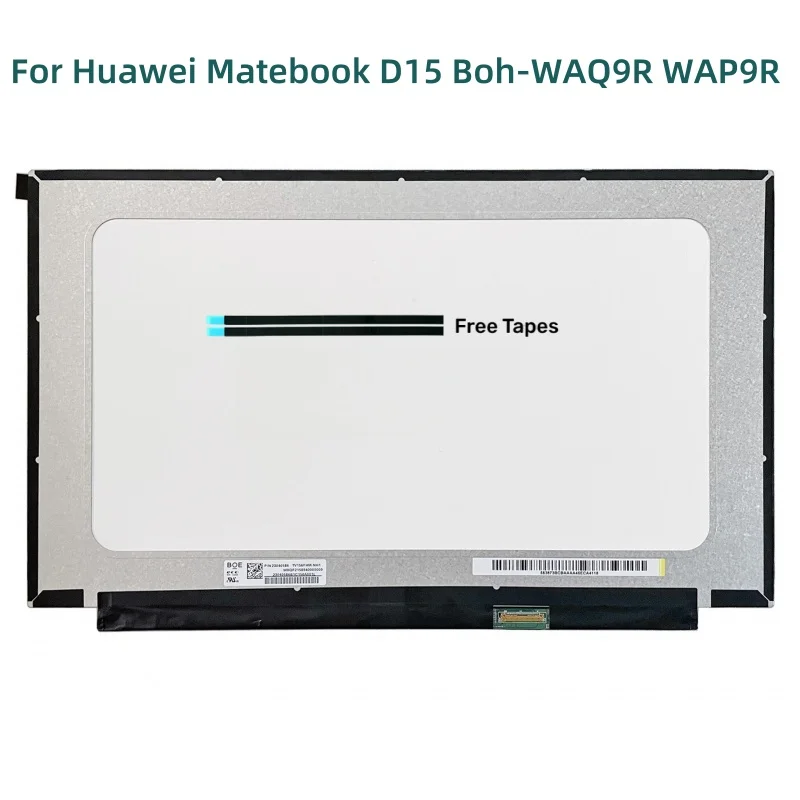 

15.6 inch IPS LCD Screen For Huawei Matebook D15 Boh-WAQ9R WAP9R LED Display Slim 350MM Panel 30 Pins Replacement