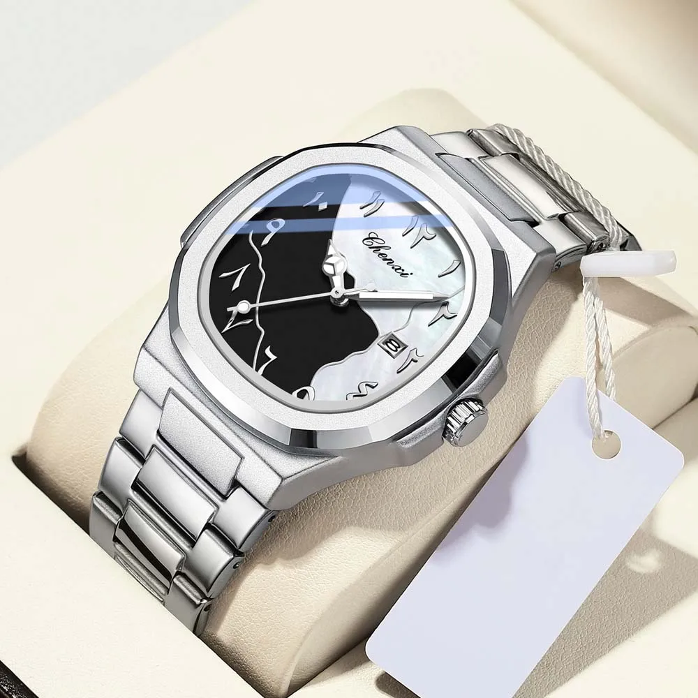 

CHENXI новые восточные арабские цифры мужские роскошные деловые часы водонепроницаемые модные наручные часы для мужчин подарок relojes para hombres