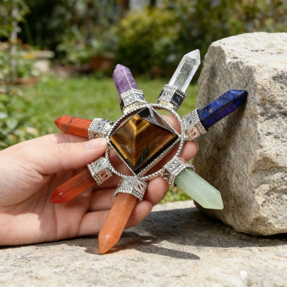 Energy Pyramid Loose Gemstones Suitable for Table Decor Making It An Excellent Gift for Holidays and Home Decor