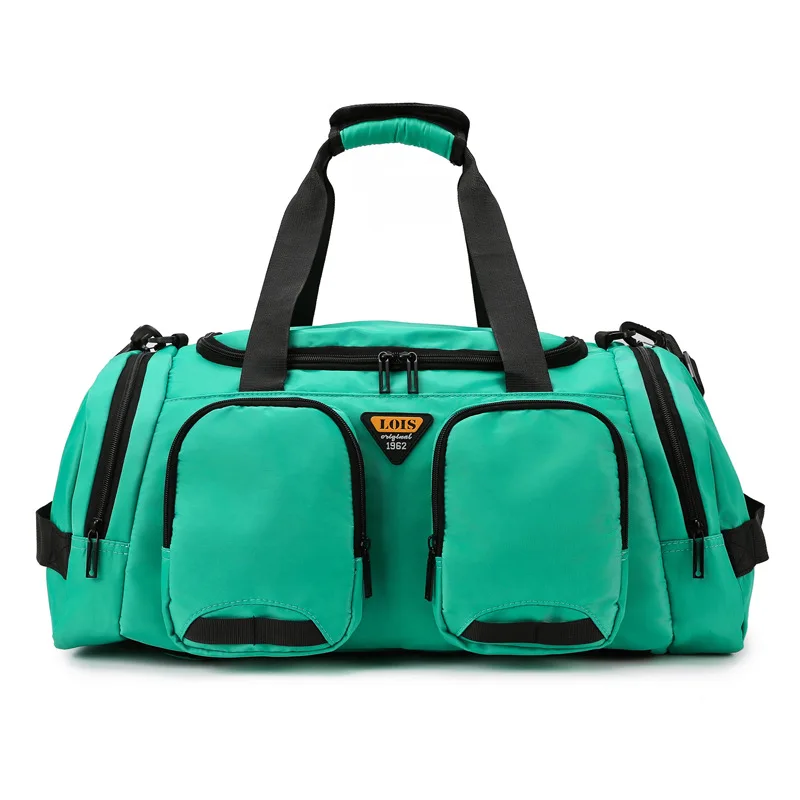 Carry-On Duffle Bag for Sports, Gym, Swim & Travel - Large Capacity Multi-Purpose Overnight Weekender Bag with Organizer