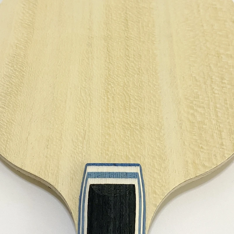 Lemuria VIS Carbonfaser Tischtennisschläger Offensiver Ping-Pong-Schläger mit FL-Griff Langer Griff für Racket-Sportarten – Detail 3