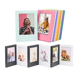 New 3 Inch Magnetic Picture Frames for Refrigerator Fridge Color Photo Frame Magnets Album for Fujifilm Instax Mini Film Papers