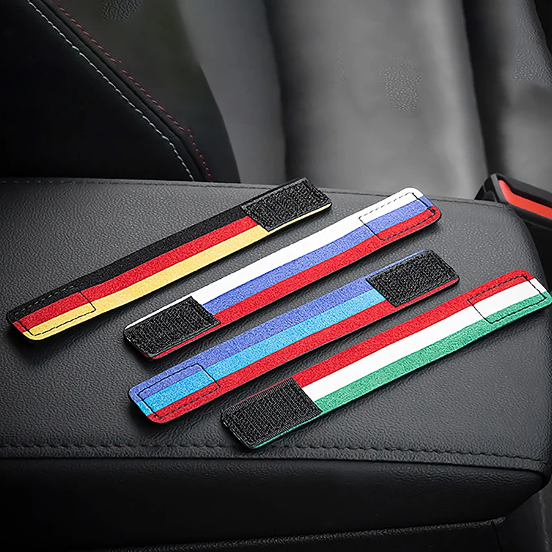 Ensemble universel de retour standard de volant, accessoires de modification de voiture, ligne centrale, marquage créatif, autocollant rapide, 1PC