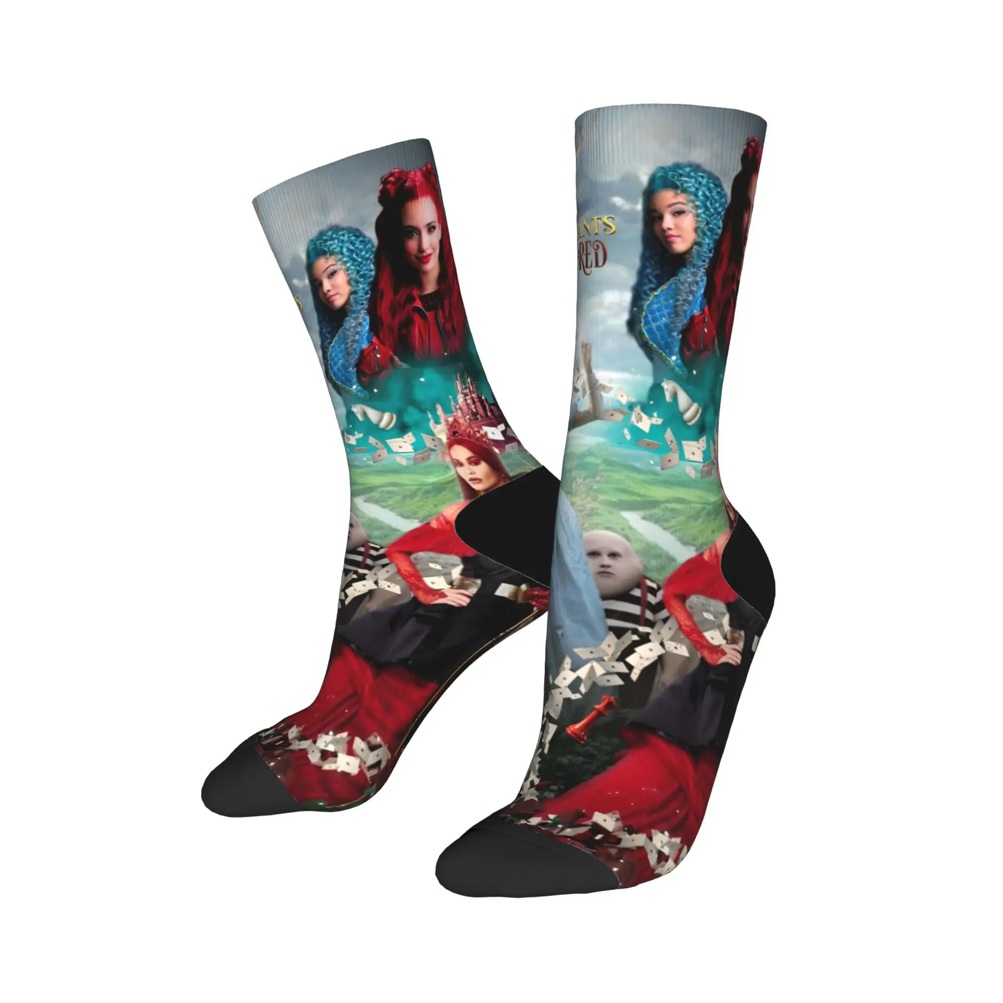 Casual Unisex Socks descendants 4 the rise of red Accessories Warm  Sport Socks All Season