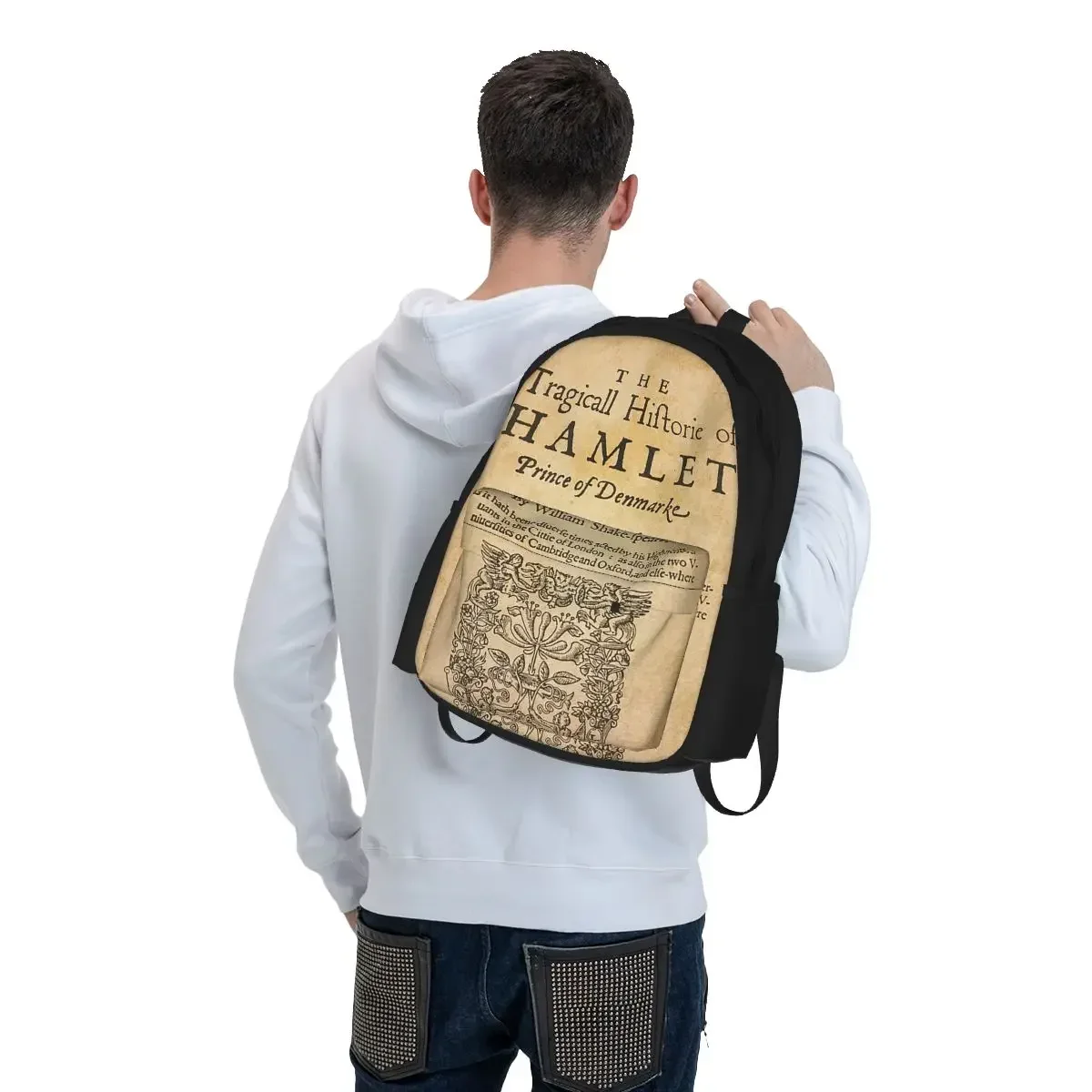 Shakespeare, Hamlet 1603 Backpacks Boys Girls Bookbag Children School Bags Cartoon Kids Rucksack Travel Rucksack Shoulder Bag