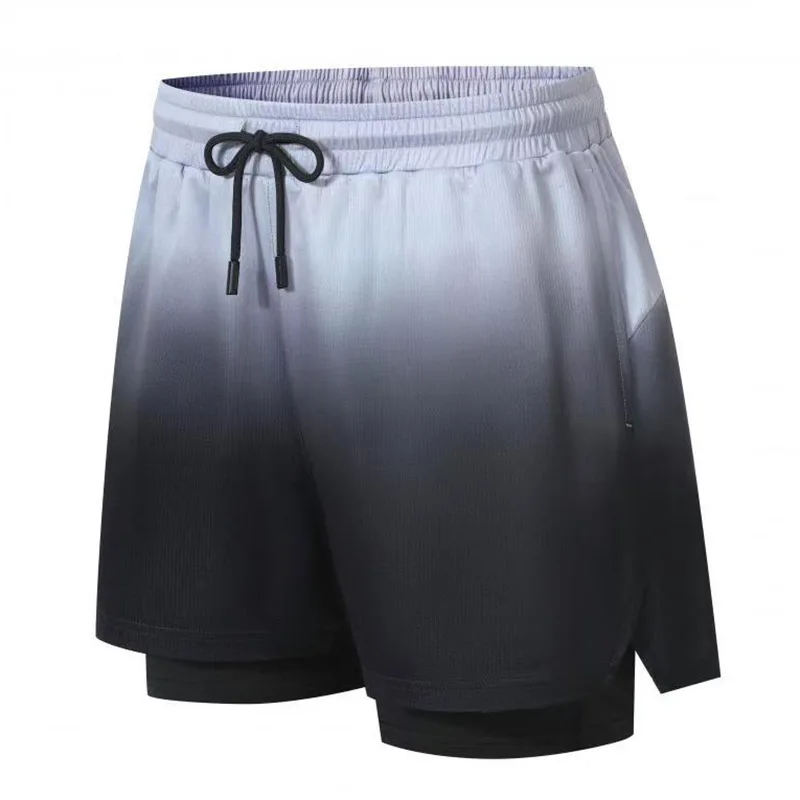 

Summer Running Shorts Gym Sports 2 in 1 Camo Quick Dry Workout Training Gym Fitness Jogging Short Workout Sweatpants