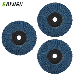 1/3pcs Flat Flap Discs 3 Inch Sanding Discs Grinding Wheels Blades Wood Cutting For Angle Grinder Accessories