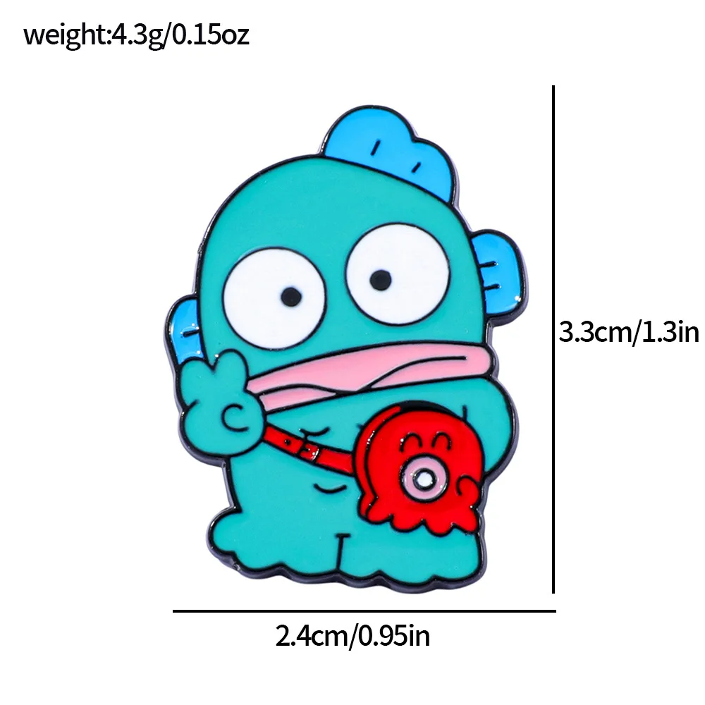 4 قطعة بروش شخصية أنيمي لطيف غرزة و الملاك الكرتون المينا دبوس ظهره الملابس والمجوهرات شارة معدنية اكسسوارات هدية