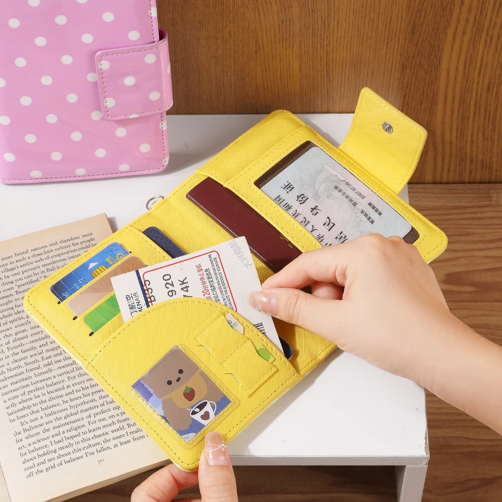 Candy Color Slim Passport Hold - Travel Wallet Slim recension och pris