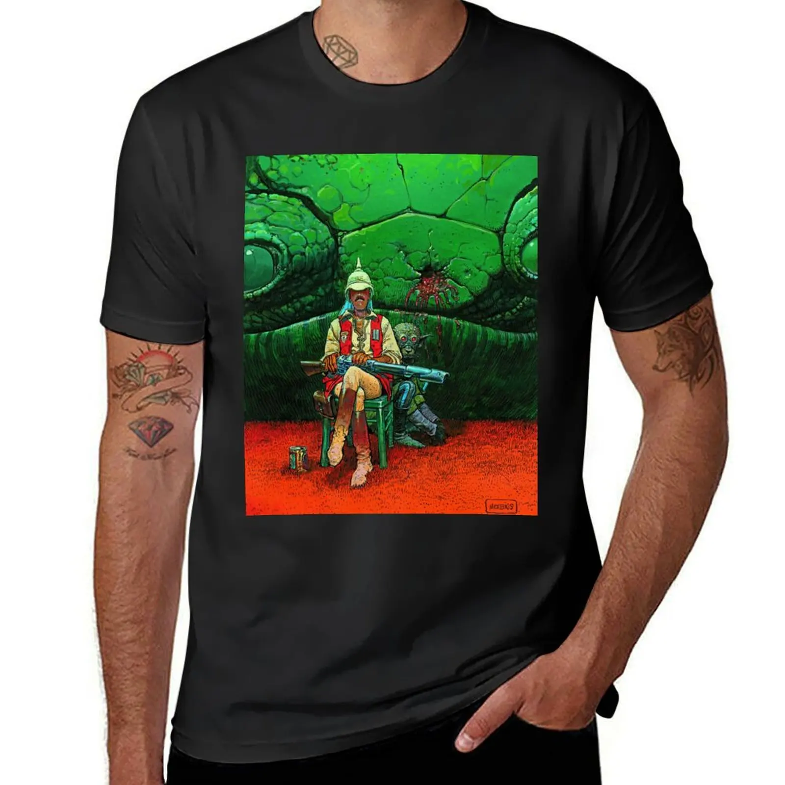 

Moebius The Fatal Major T-Shirt Clothing customs design your own vintage men t shirts