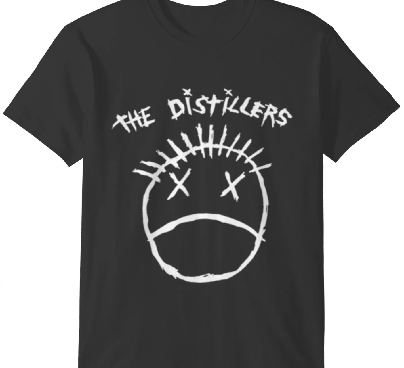 HOT The Distillers rock band logo Black T Shirt All sizes S 5Xl TA5664