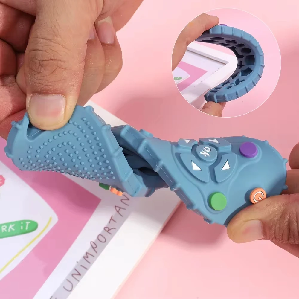 Silicone Teether Baby Toy Teething for Newborn Babies Accessories Remote Controller Sucking Chew Toys For Baby BPA-Free Gift