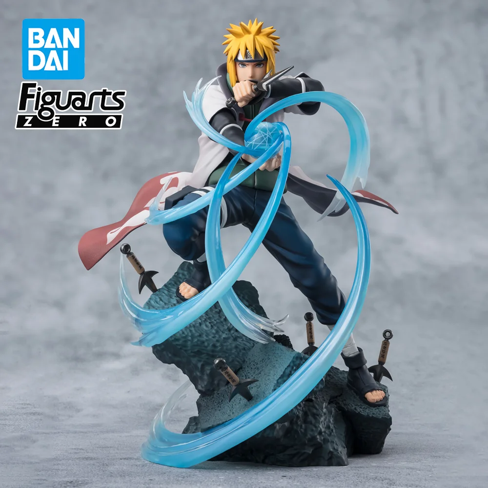 In Stock Original BANDAI Figuarts ZERO Rasengan Minato Namikaze Figure Anime Naruto: Shippuden Model Genuine Boxed Toy