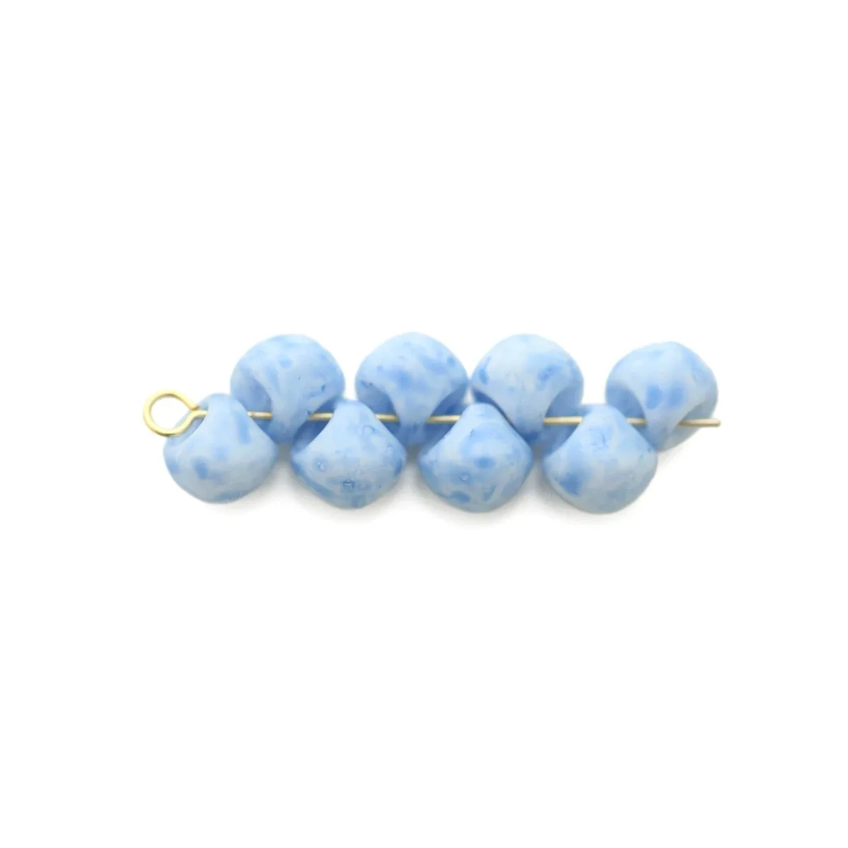 100pcs   6*5mm (Multiple colors)  Hand beadeds DIY jewelry necklace earrings bracelet accessories