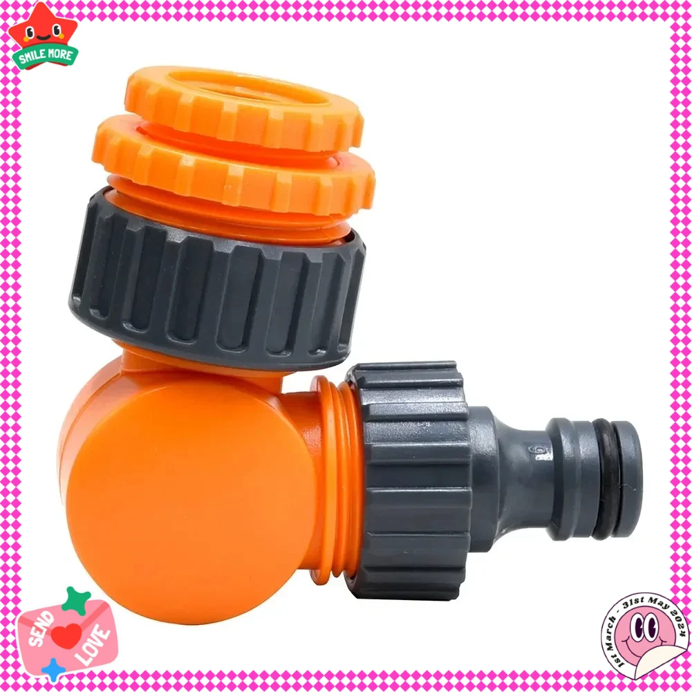 

Garden Hose Connector, 1/2 Inch Faucet Adapter, Plastic Quick Connect Click-lock for Watering & Irrigation