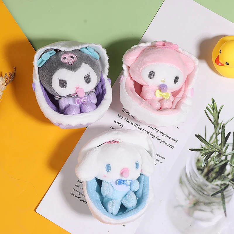 

Мультяшный аниме Kuromi Kawaii My Melody Cinnamoroll плюшевый брелок Игрушки плюшевые украшения Игрушки для девочек