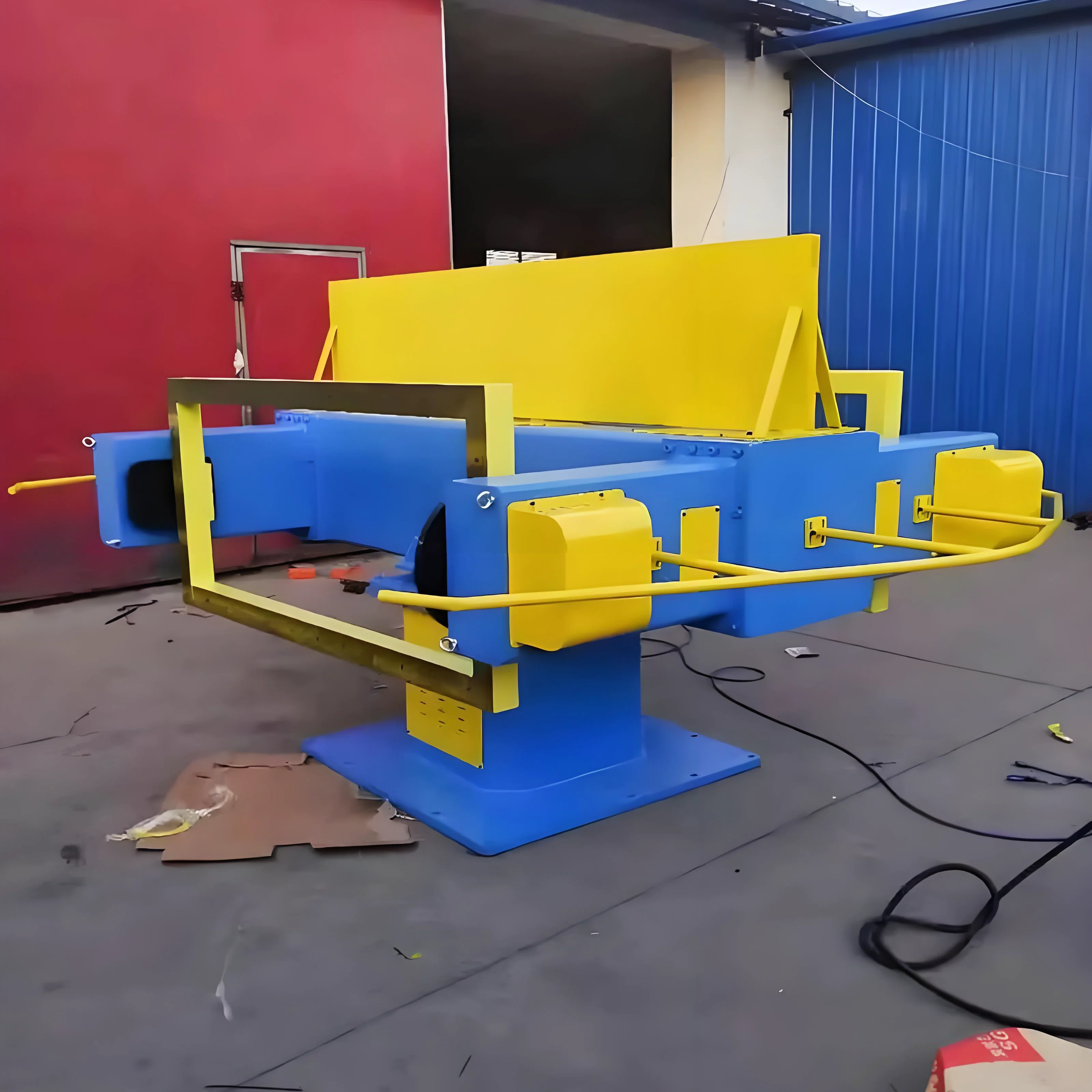 Three Axis Horizontal Rotary Positioner Servo Flipping Platform Rotating Table  Welding Auxiliary Equipment