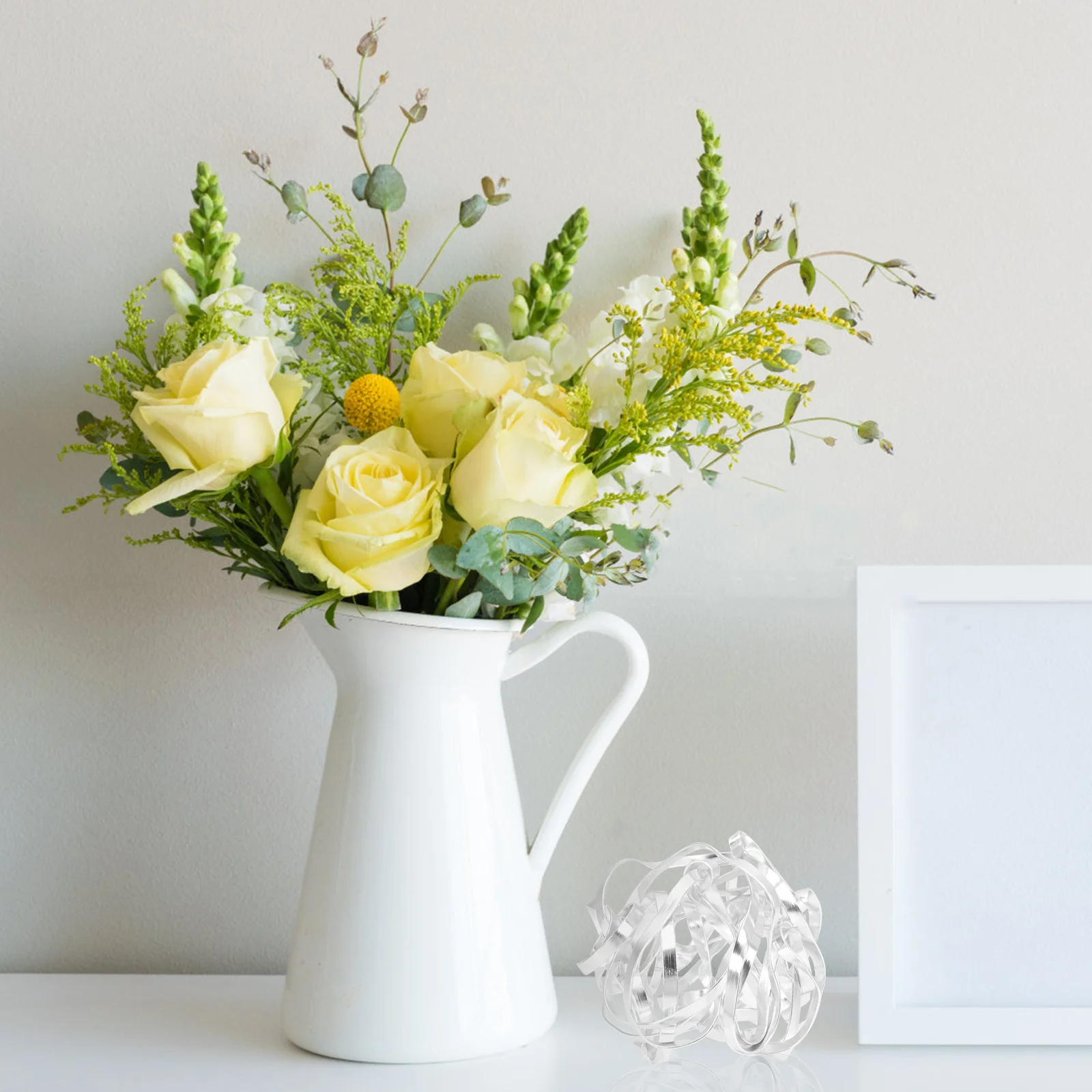 

2Pcs Flower Arrangement Fixing Mesh Premium Aluminum Alloy Flower Fixator for DIY Table Decors Garden Art Decoration Tools