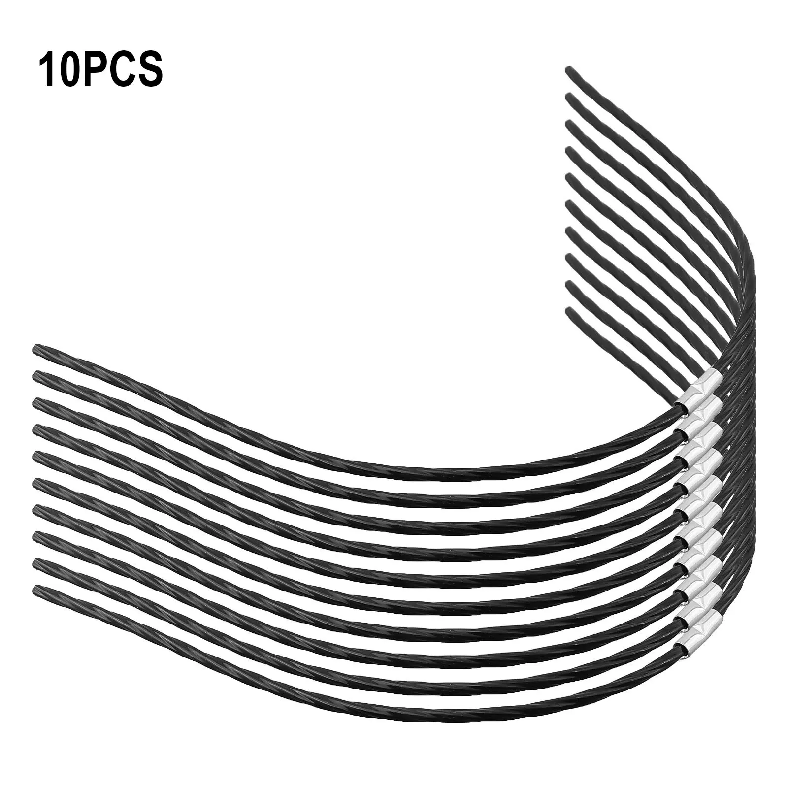 For Garden Maintenance 39cm 3.5mm 10PCS Trimmer Line High-Quality Trimmer Line Reliable Trimming Experience Seamless Trimming