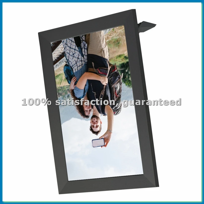 10.1In WiFi Digital Photo Frame with LED Light 1280x800 HD IPS LCD Touch Screen Electronic Picture Music Movie 32GB (US)-ABHG