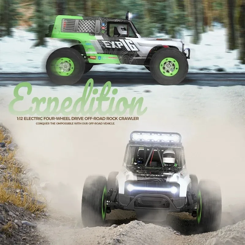 Wltoys 124006 Rc Car 1 12 Scale Full Proportional Electric 4wd High Speed Off Road Rock Crawler Racing Vehicle For Adult Hobby