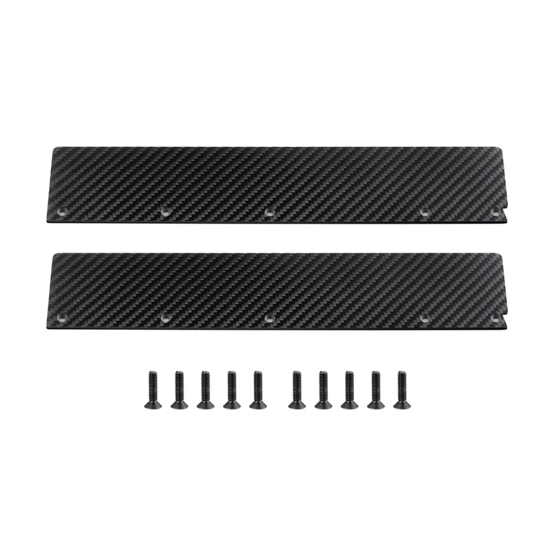 TRINOOD Diff Gears Steering Assembly Chassis Armor Protection Skid Plate Wheel Hex Hub Adapter Nut Pins for 1/7 Rc Car Felony 6S