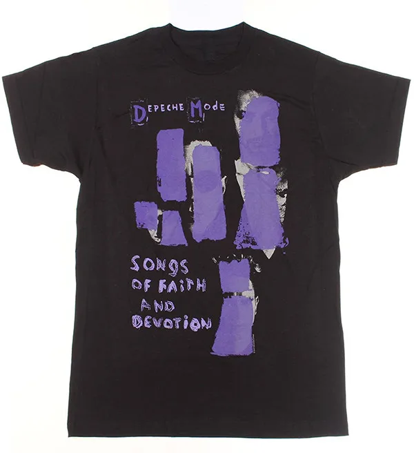 DEPECHE MODE chansons de foi et de dévotion noir unisexe S-5XL T-Shirt