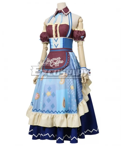 BanG Dream! Roselia Making cookies Hikawa Sayo Women Dress Halloween Christmas Girls Lolita Dress Cosplay Costume E001