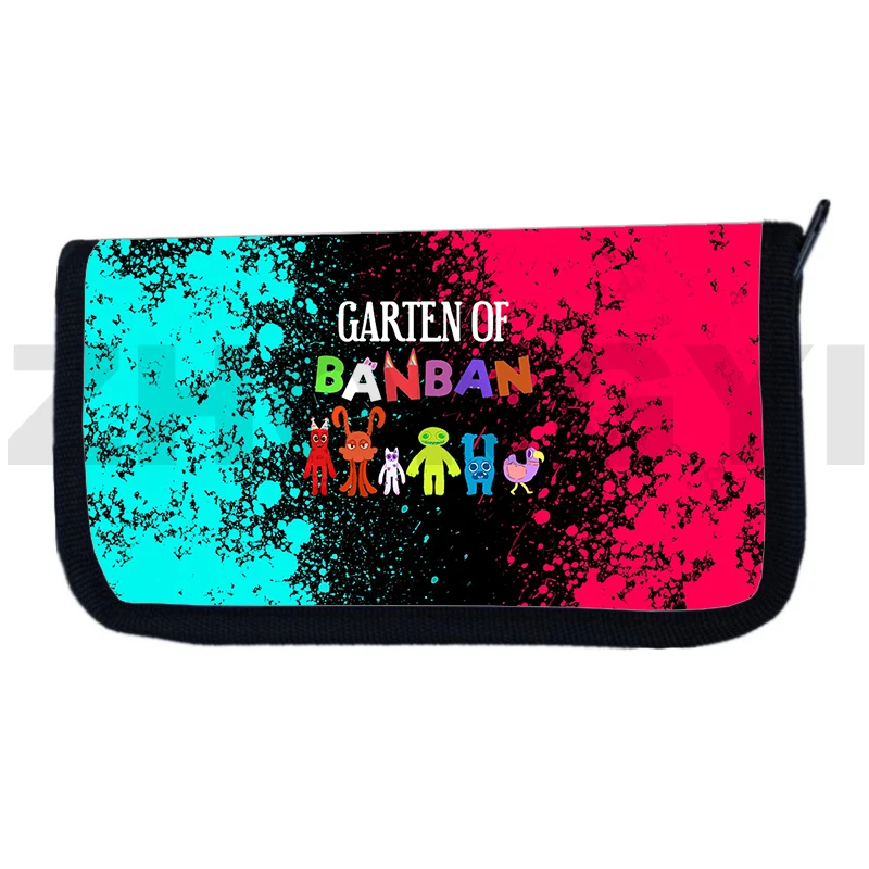 2023 New Garten of BanBan 2 Wallet Long for Men Kids Harajuku Coin Purse 3D Garten of BanBan Game Purses for Women Money Purse