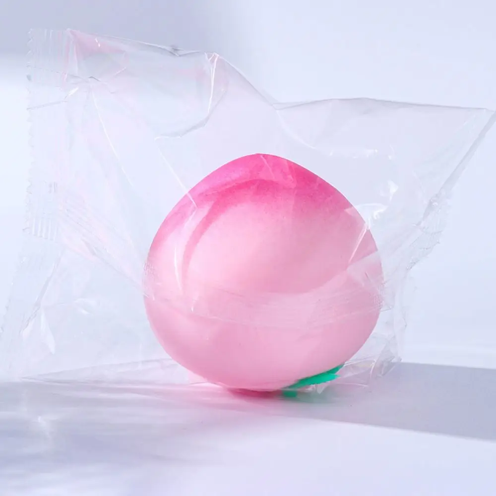 Pink Vent Ball Flexible Material Peach Squeeze Ball Slow Rebound Comfortable Touch Peaches Pinch Durable Funny Reduce Pressure