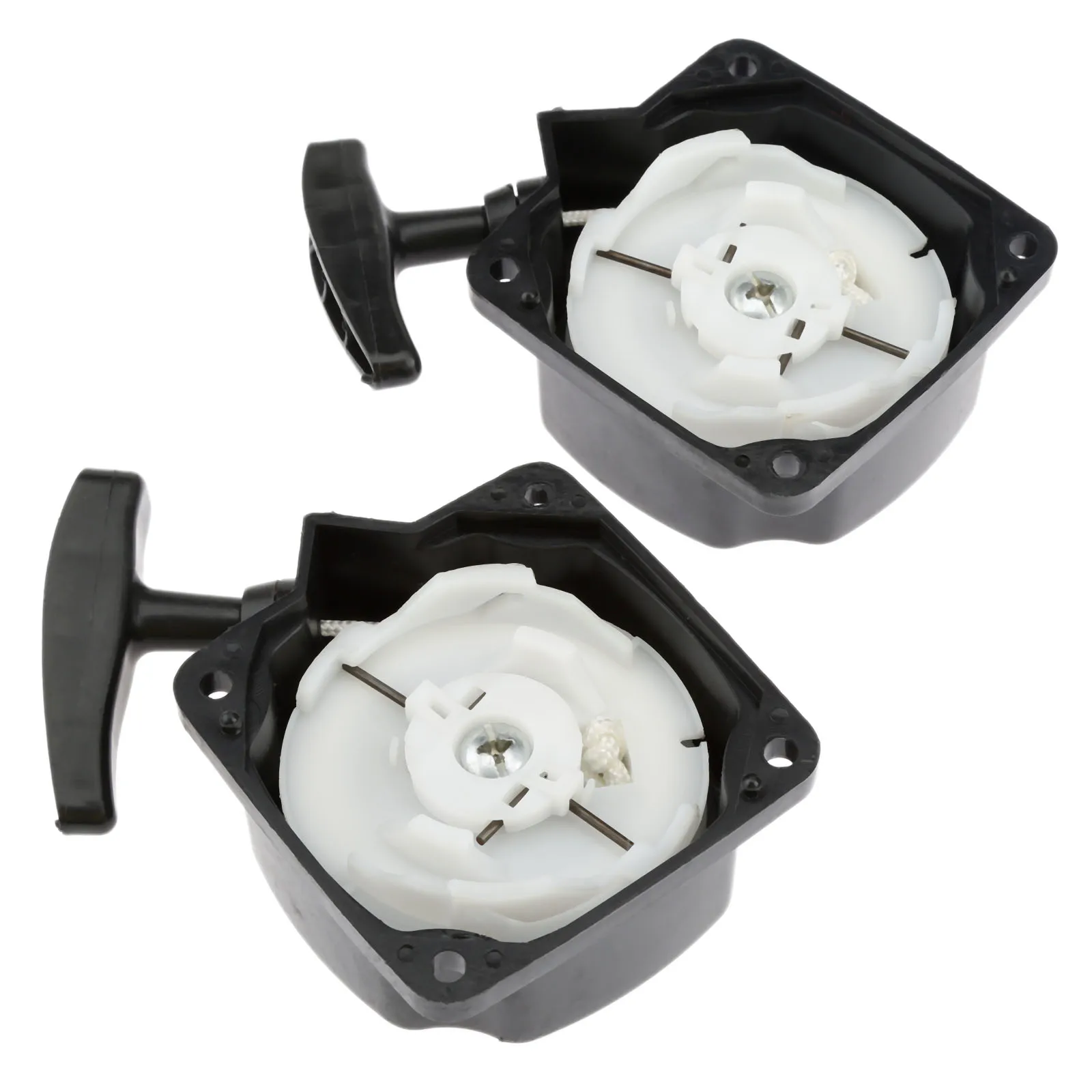 2pcs 40-5/44-5 Grass Cutter Trimmer Parts Recoil Starter Steel Wire Type for CG430/CG520/BG430/BG520 Brush Cutter Starter Parts