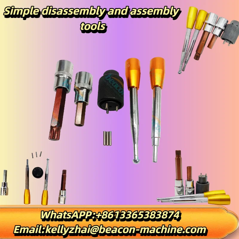 

Simple Common Rail Tools (5pcs) Rapid Injector Fixture Repair diesel Fuel Injector Disassembly Tool