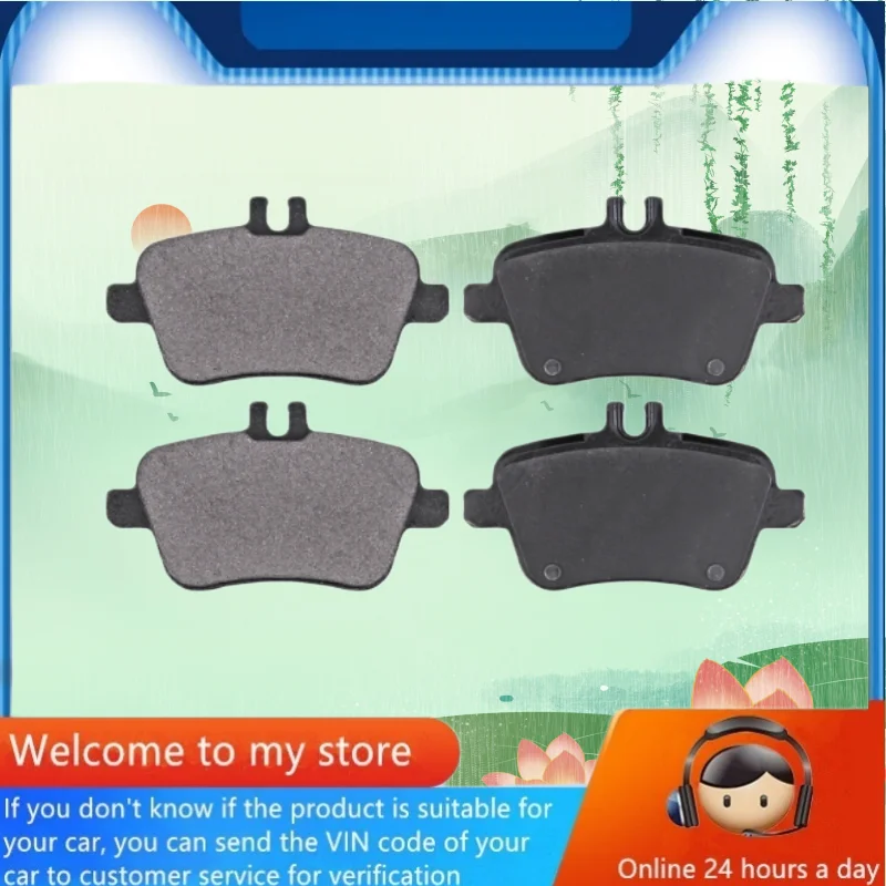

For Mercedes-Benz CLA180 CLA200 CLA250 CLA260 (C117) GLA200 GLA220 GLA250 GLA260 (X156) Rear Brake Pads / Auto Parts -59057