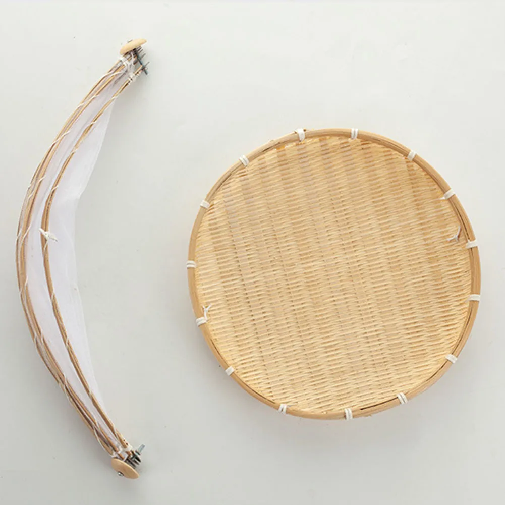 

Hand Woven Dustpan Storage Net Cover Weaving Storage Basket Creative Creative Foldable Flower Basket Vegetables