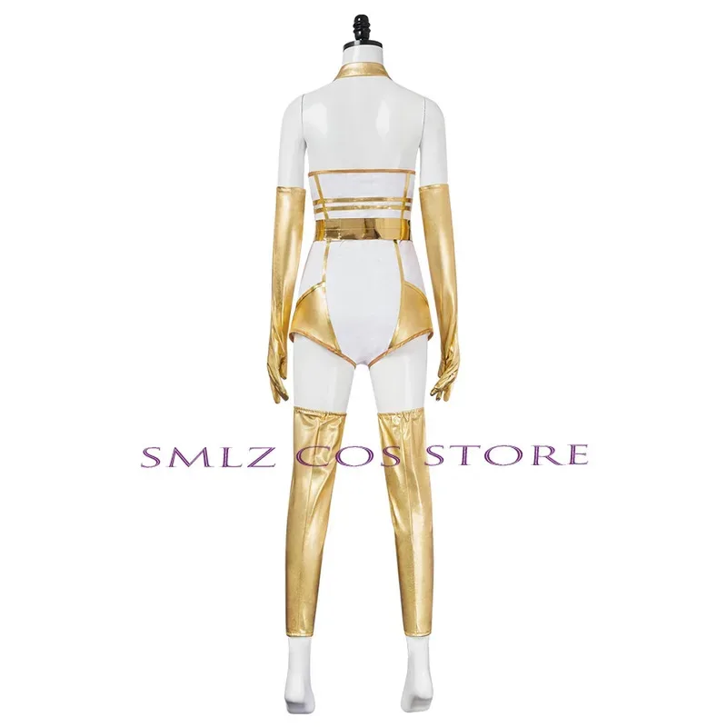 

CyStarlight Cosplay Costumes Anime Anne January Superhero Jumpsuit Accessories Sexy Body Suits Halloween Party for Woman