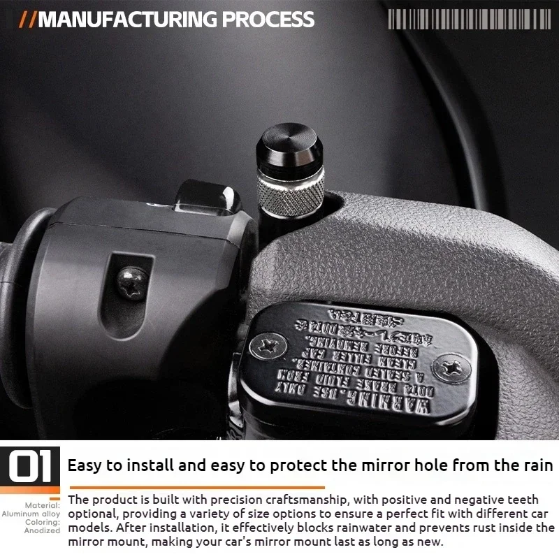 혼다 NX 500 NX500 NX-500 새로운 5 색 오토바이 액세서리 CNC 알루미늄 미러 구멍 플러그 나사 볼트