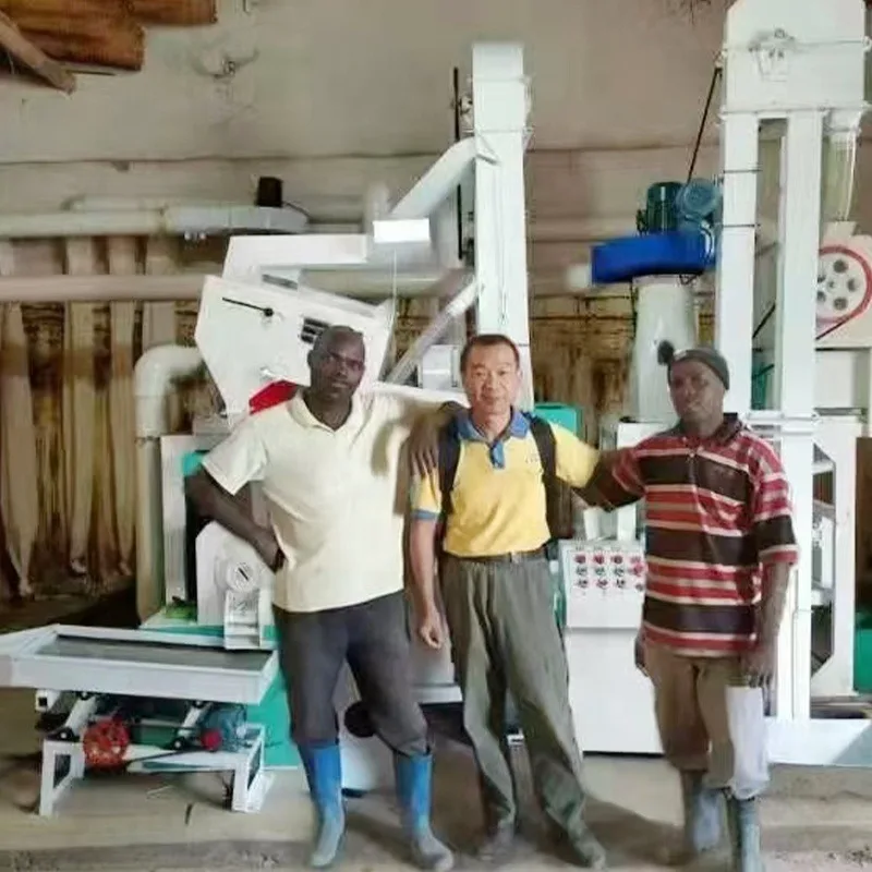 【ベストセラー】高効率6Ln-20-20Sfi穀物加工機多機能大型精米機一体型精米機