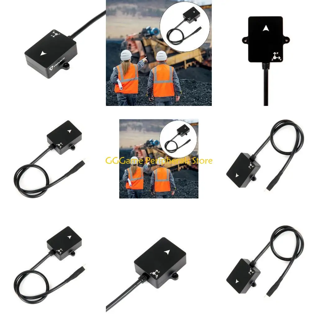 

U55B Professional Magnetometer for Vehicle Airplanes Flywing 34cm/42cm Cable DroneCAN RM3100 Module