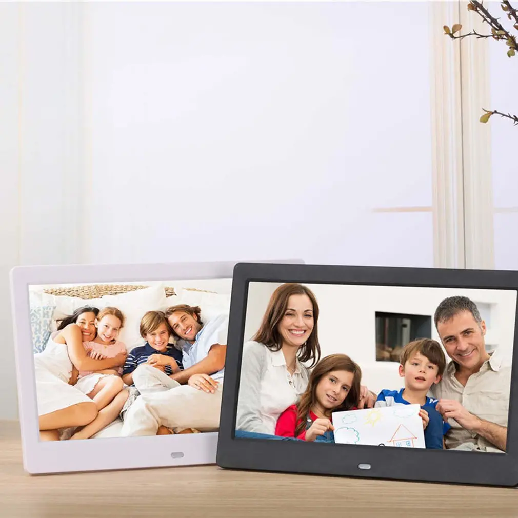 Hot 10 Inch Screen LED Electronic Photo Album Wide Size LCD Digital Photo Frame Advertising Player Dropshipping