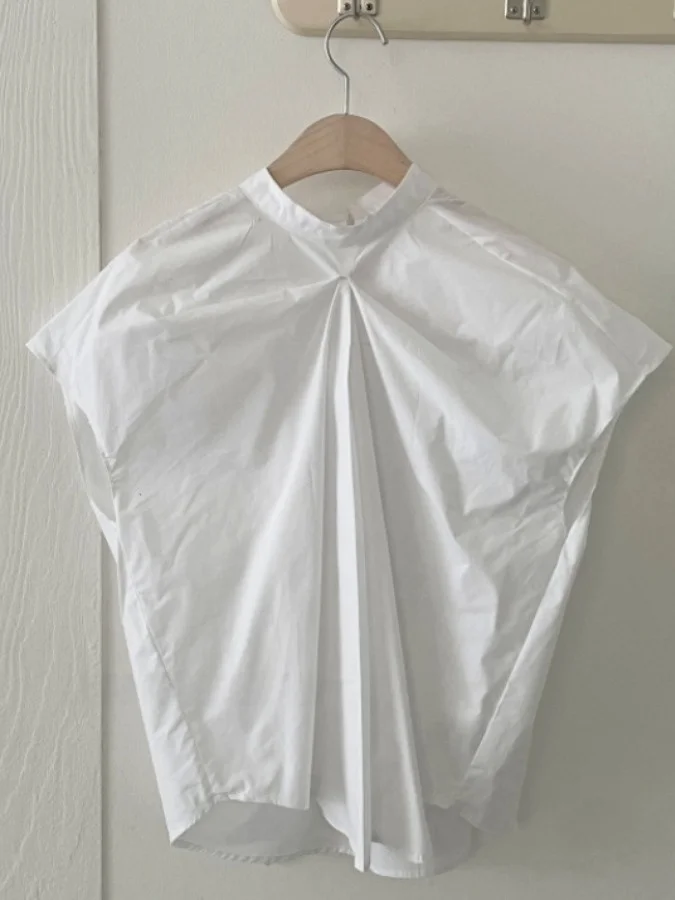 เสื้อซับในผู้หญิง คอตั้ง แขนยาว ผ้าจับจีบ ผูกโบว์ ดีไซน์เก๋ ใส่ได้หลายโอกาส สไตล์ลำลอง เหมาะกับการเดินทาง