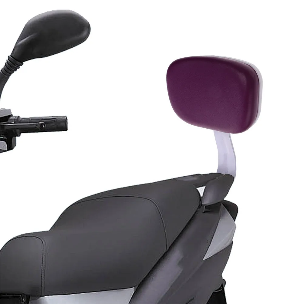 

2Pcs Children Backrest Universal Motorcycle Back Cushion Replacement Rear Rest Comfortable Seat Pad for Electric Bicycle Cycling