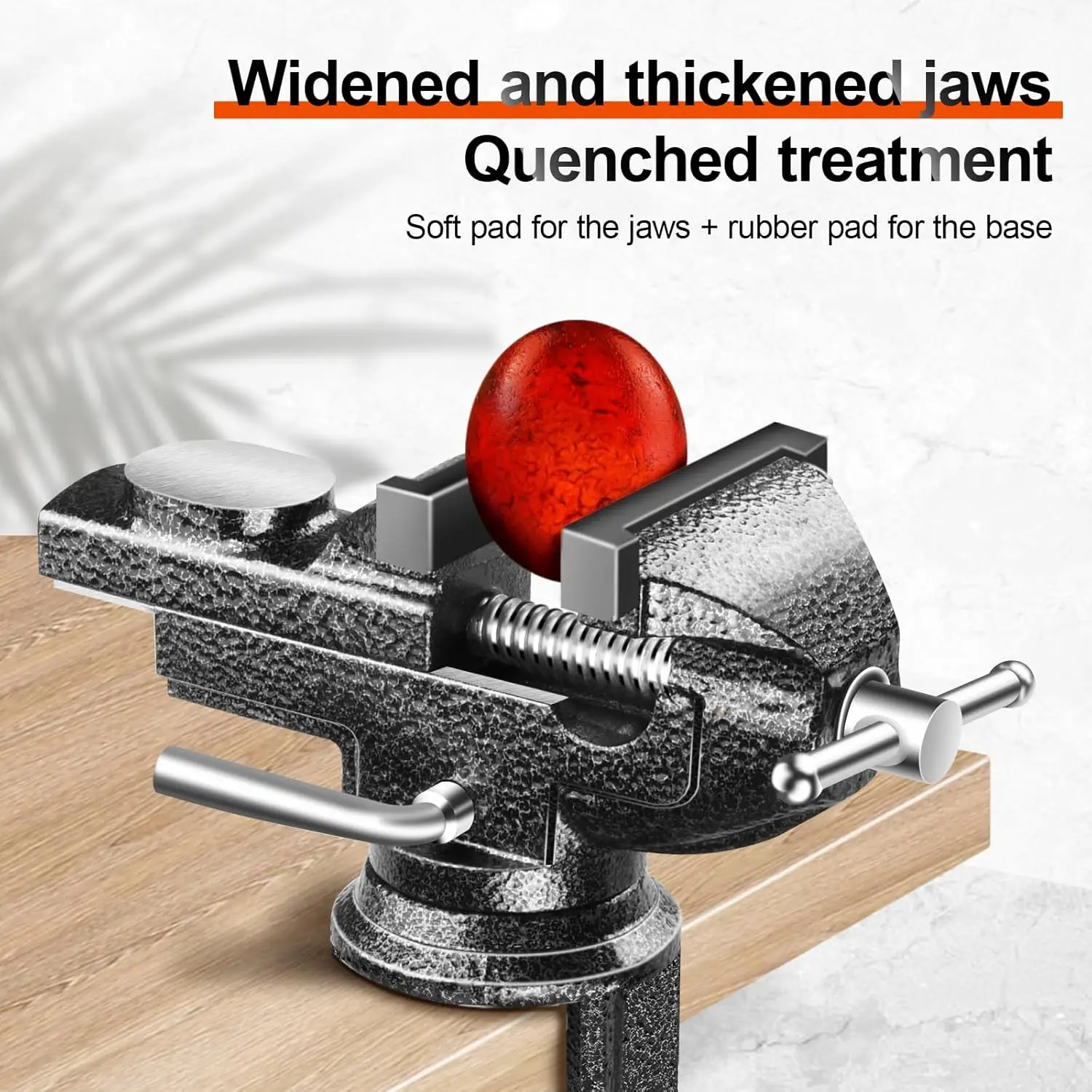 

Универсальные настольные тиски с поворотом на 360° и креплением-держателем для промышленных верстаков, ремонта, деревообработки и ювелирных работ