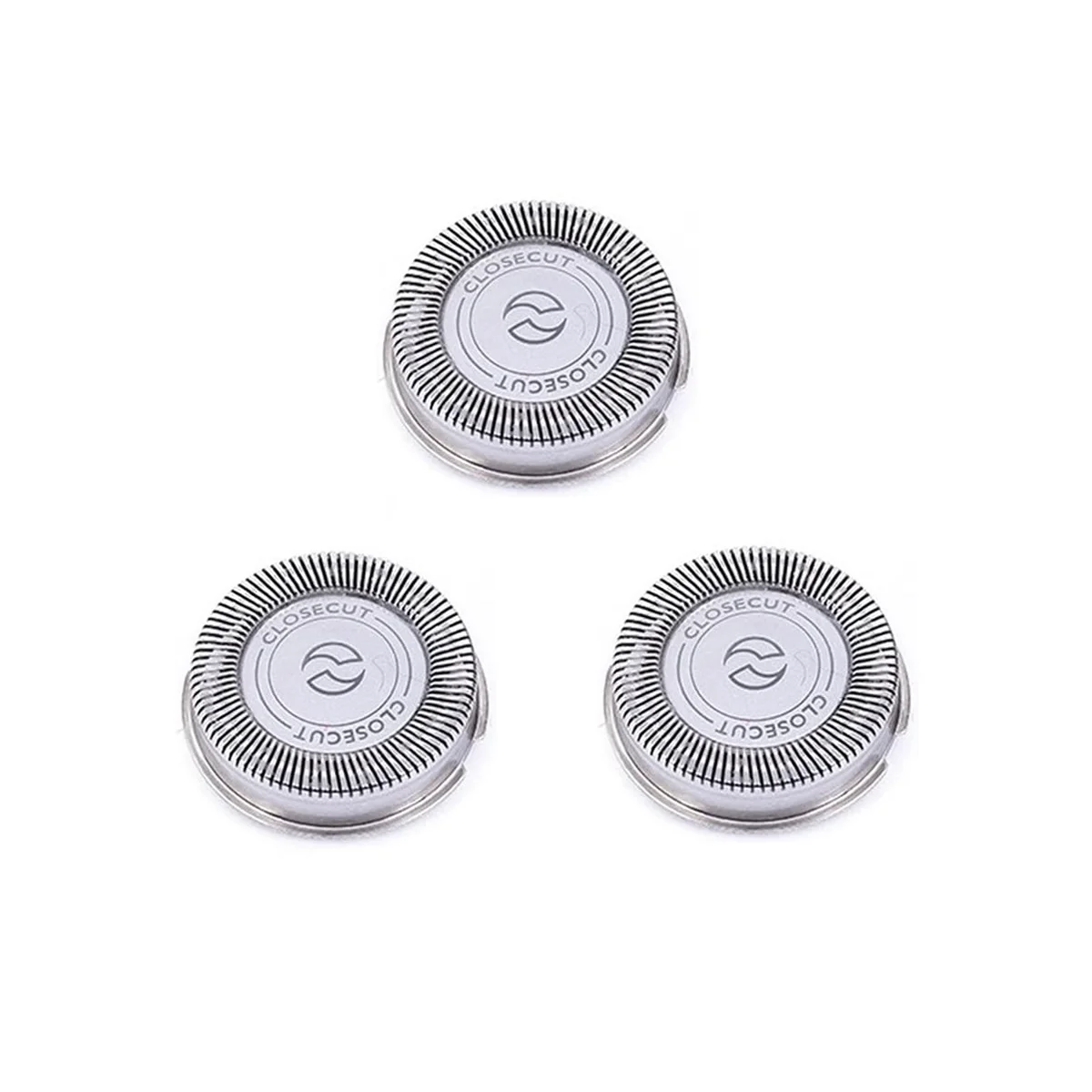 3Pack SH30 Replacement Heads for Philips Norelco Shaver Series 3000, 2000, 1000 and S738, with Durable Sharp Blades